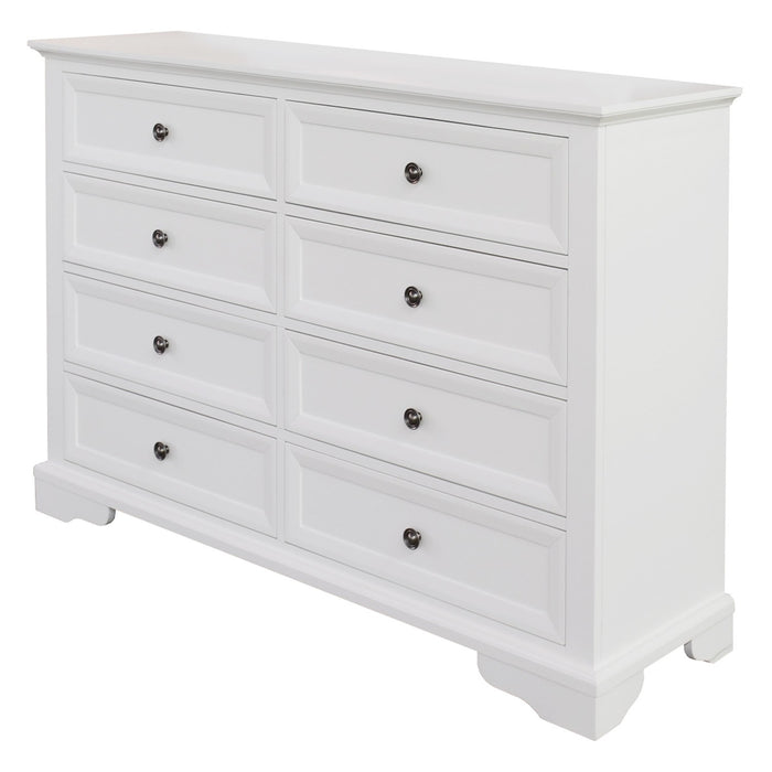 Sala 1.55m 8 Drawer Dresser - White