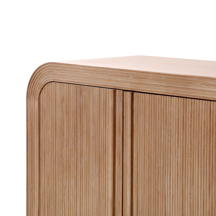 Birkwood  4 Door Side Board Buffet Natural