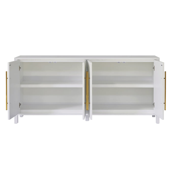 Mayfair 180cm 4 Door Sideboard Buffet , White