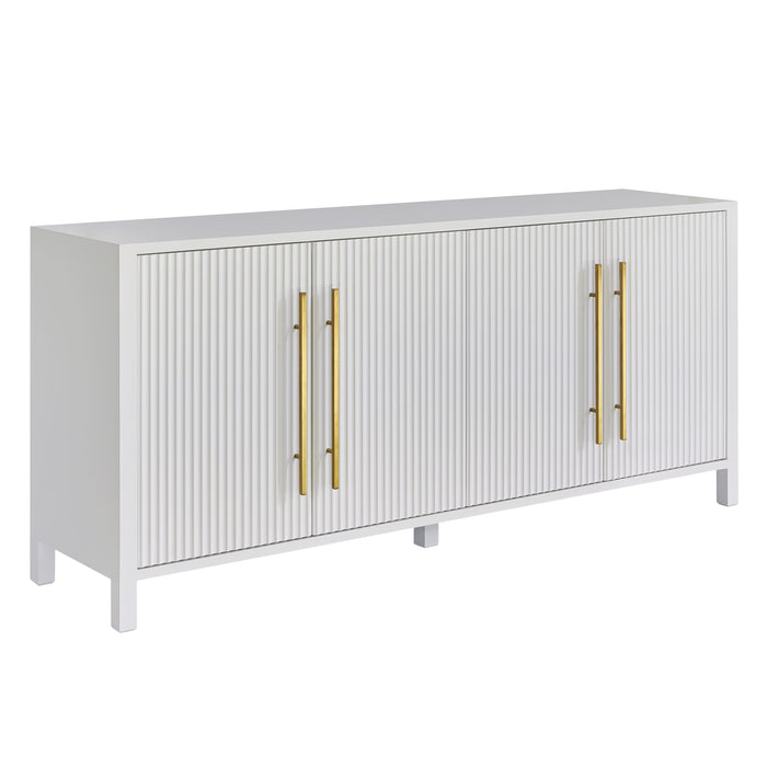Mayfair 180cm 4 Door Sideboard Buffet , White