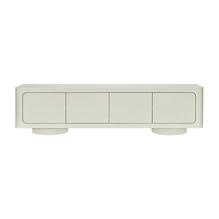 Ovora Entertainment Tv Unit Warm White, 200cm