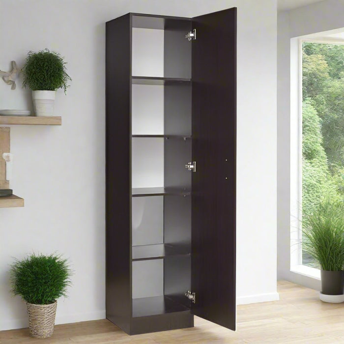 Biora Single Door Pantry 40cm walnut