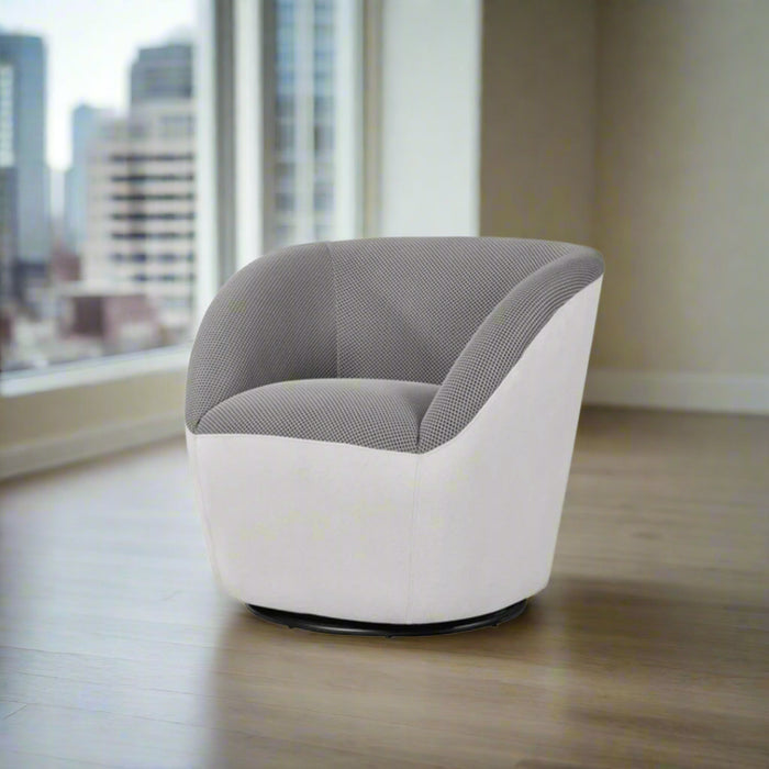Vortex Swivel Armchair - Red