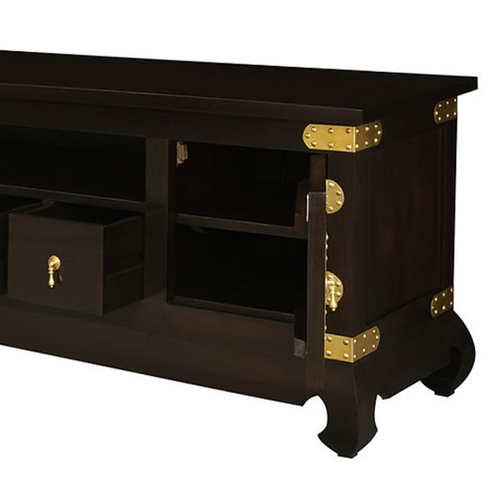 Lilia Entertainment Unit, Chocolate, 190cm