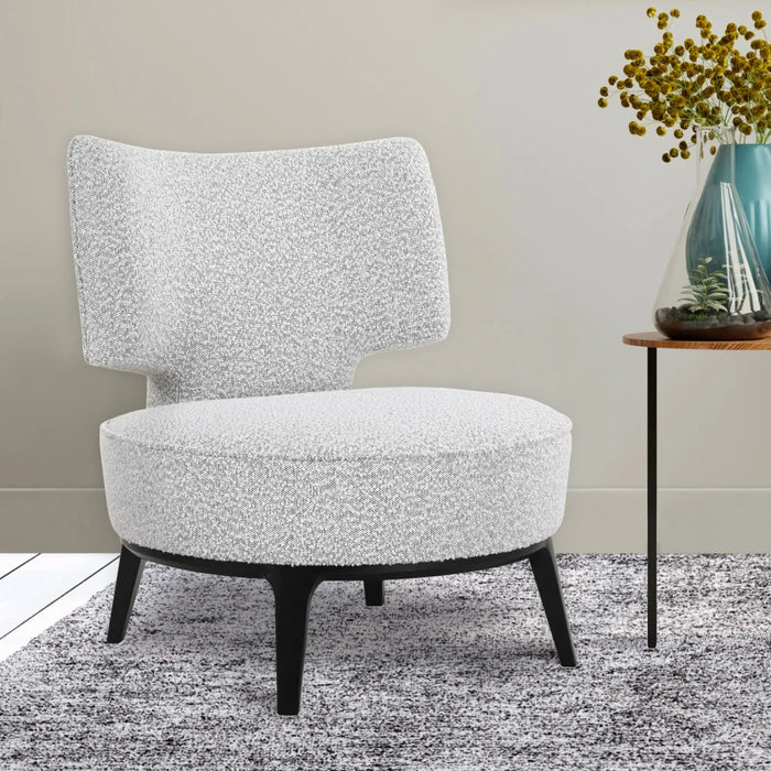 Nikara Boucle Fabric Occasional Chair