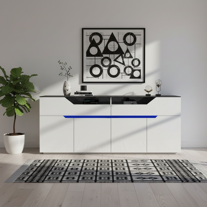 Wallis 2.0m 4 Doors Sideboard Buffet