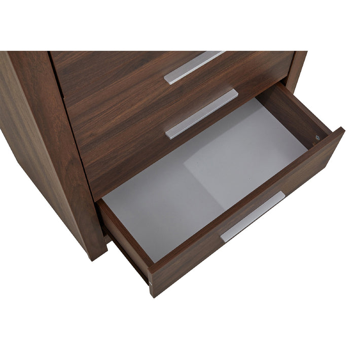 Jason 5 Drawer Tallboy - Walnut