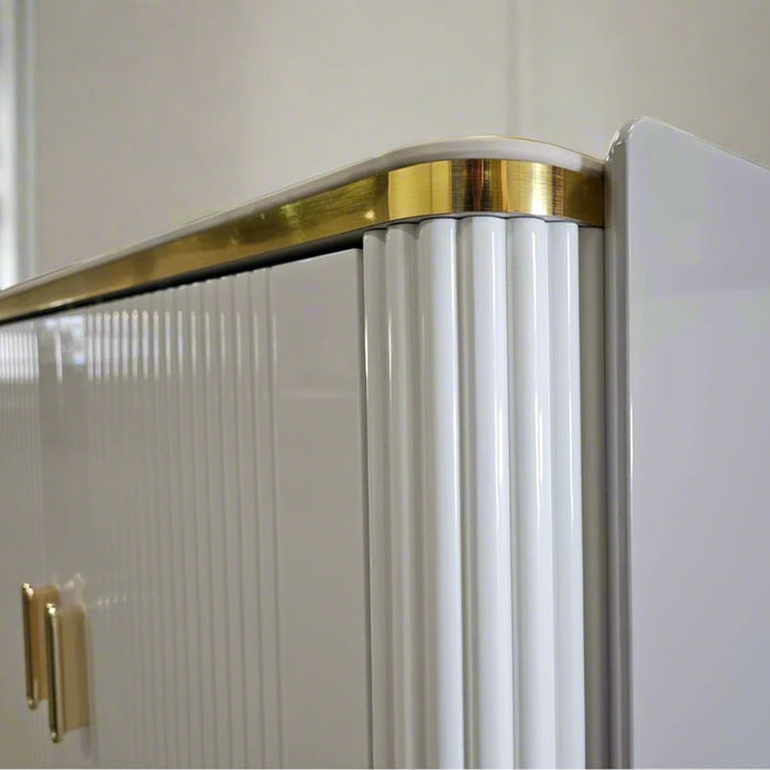Amarelle 2 Door Shoe Cabinet FULLY ASSEMBLED