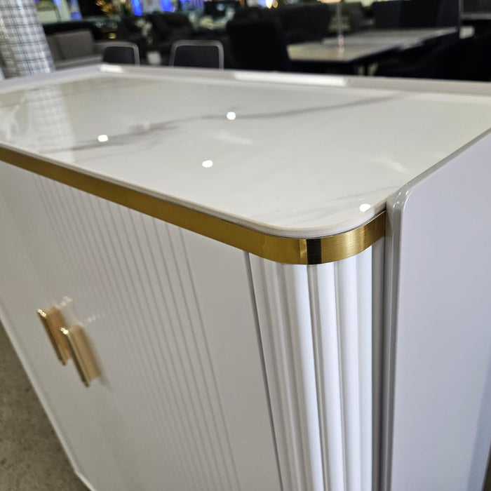 Amarelle 2 Door Shoe Cabinet FULLY ASSEMBLED