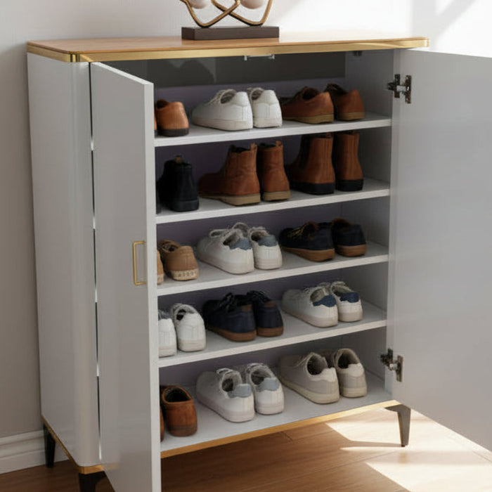 Amarelle 2 Door Shoe Cabinet FULLY ASSEMBLED