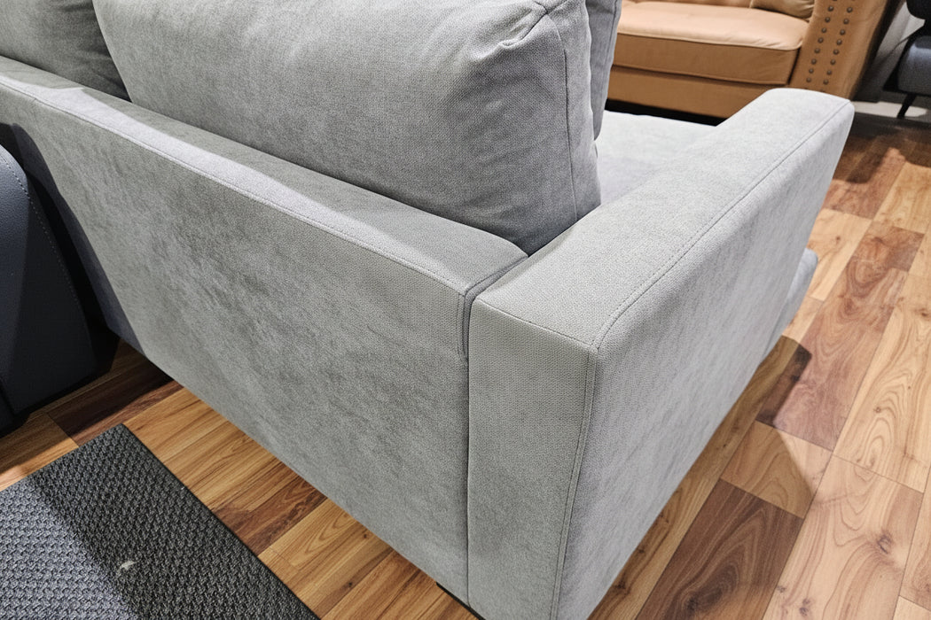 Hasting 5 Seater Corner Lounge - Grey