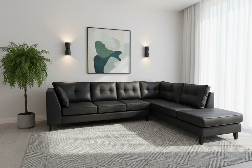 Eastwood 6 Seater Fabric Corner Lounge Chaise