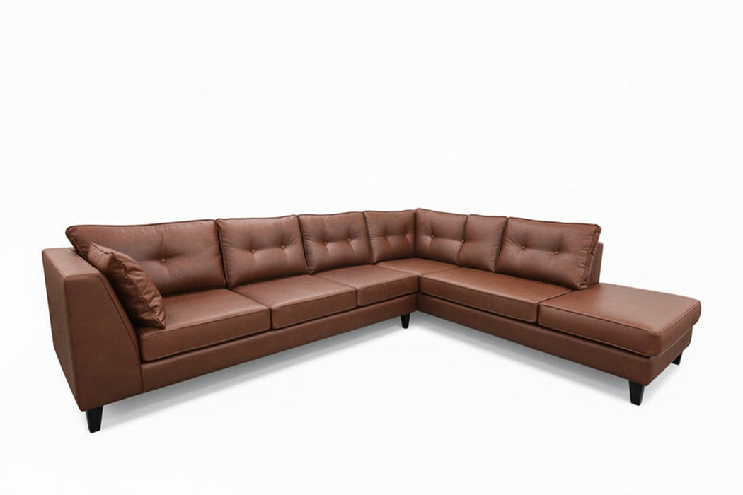 Eastwood 6 Seater Fabric Corner Lounge Chaise