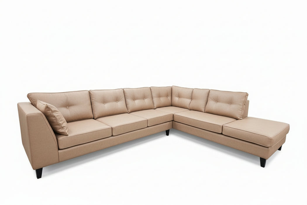 Eastwood 6 Seater Fabric Corner Lounge Chaise