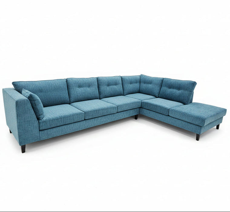 Eastwood 6 Seater Fabric Corner Lounge Chaise