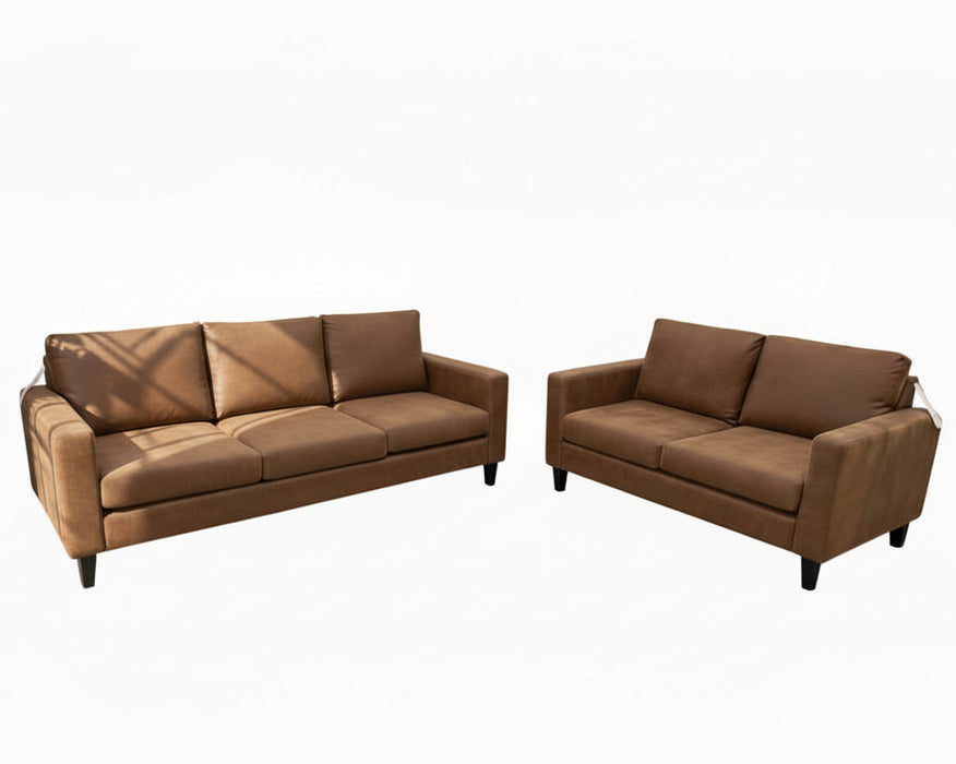 Cleo 3 + 2 Seater Lounge in Fabric