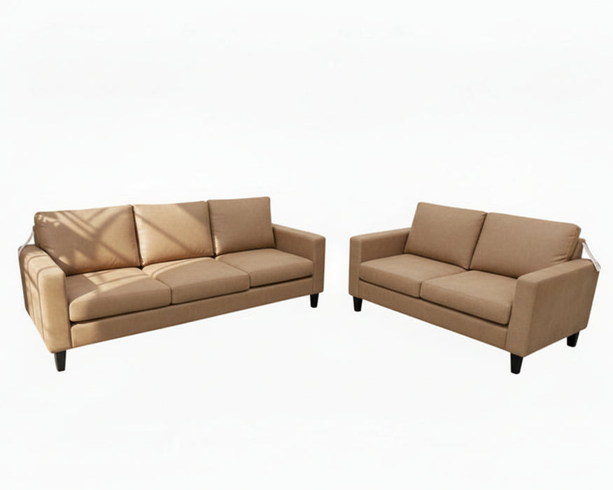 Cleo 3 + 2 Seater Lounge in Fabric