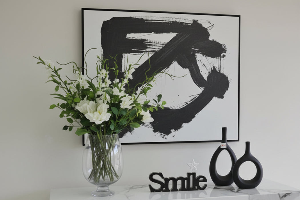 Carmela White Marble Console Table 130cm