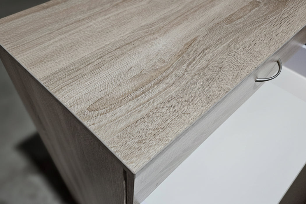 Evela 5 Drawer Chest of Drawers Light Oak 80cm