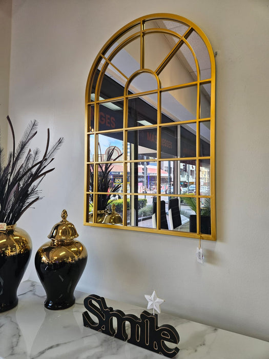 Golden Arch Wall Mirror