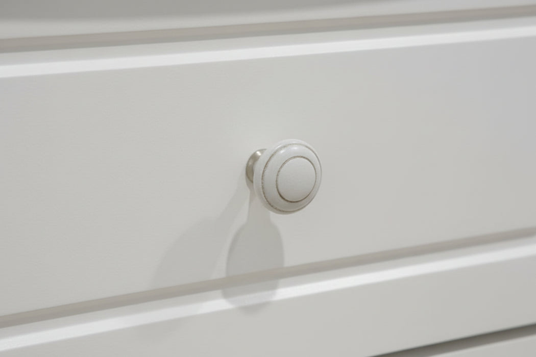 Davinci 2 Drawer Bedside White