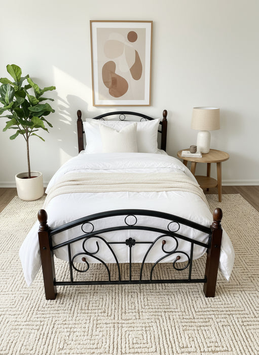 Lora Single Bed Frame