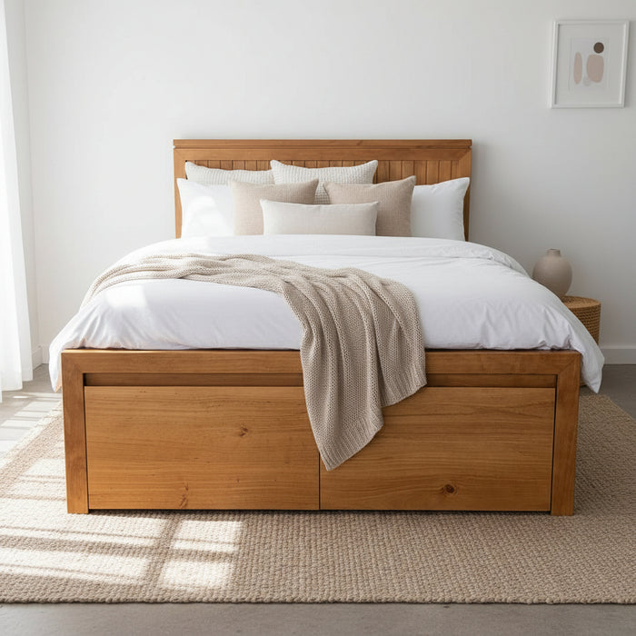Celine Solid Timber Double Bed