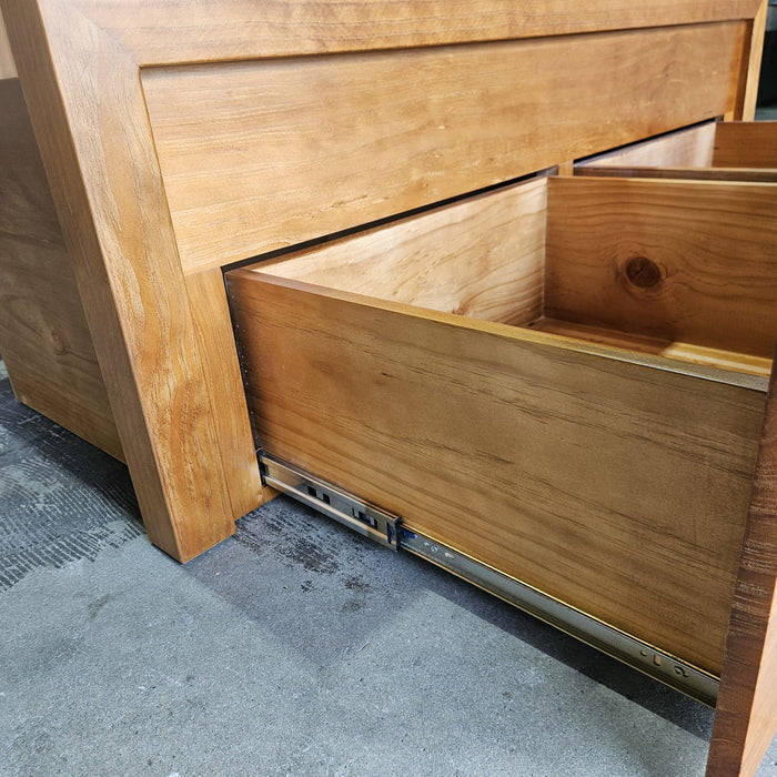Cleo Solid Timber Queen Bed with Drawers – Australian Made