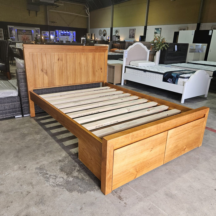 Celine Solid Timber Double Bed