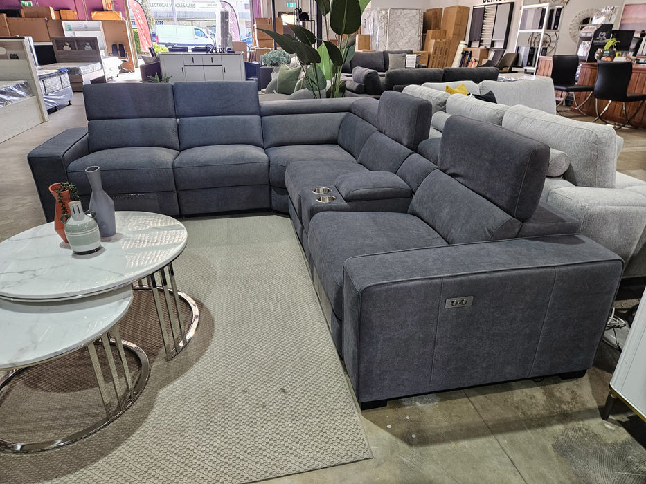 Hudson Corner Modular Lounge in Fabric