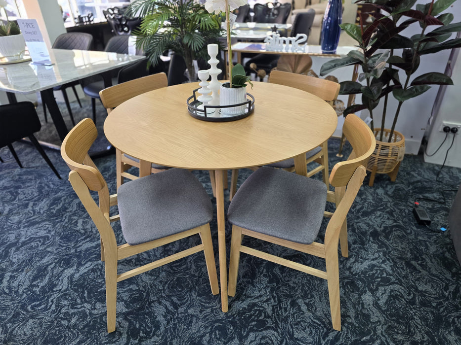 4 Seater Madura Dining Table & Chair Set