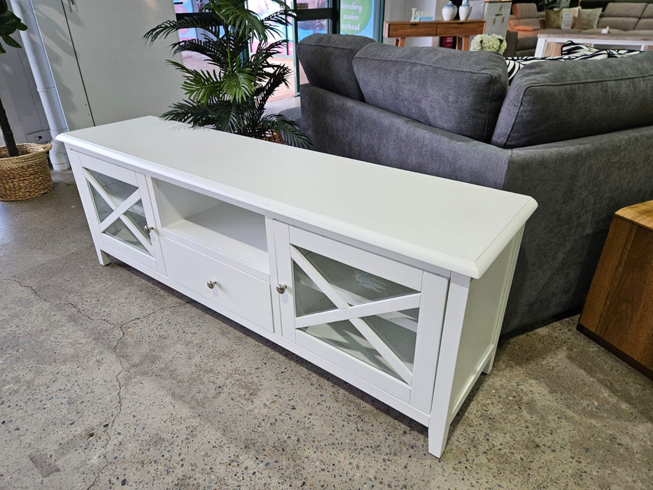 Haven 170cm Entertainment Unit Tv Stand White - Sydney