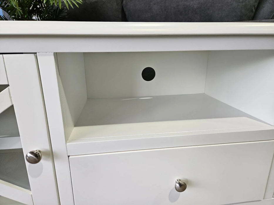 Haven 170cm Entertainment Unit Tv Stand White - Sydney