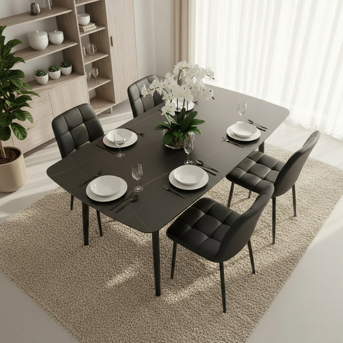 Federa 5 Piece Dining Set with Chairs