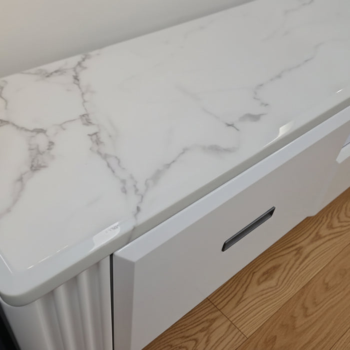 Paris Entertainment Unit - White or Black, 200cm