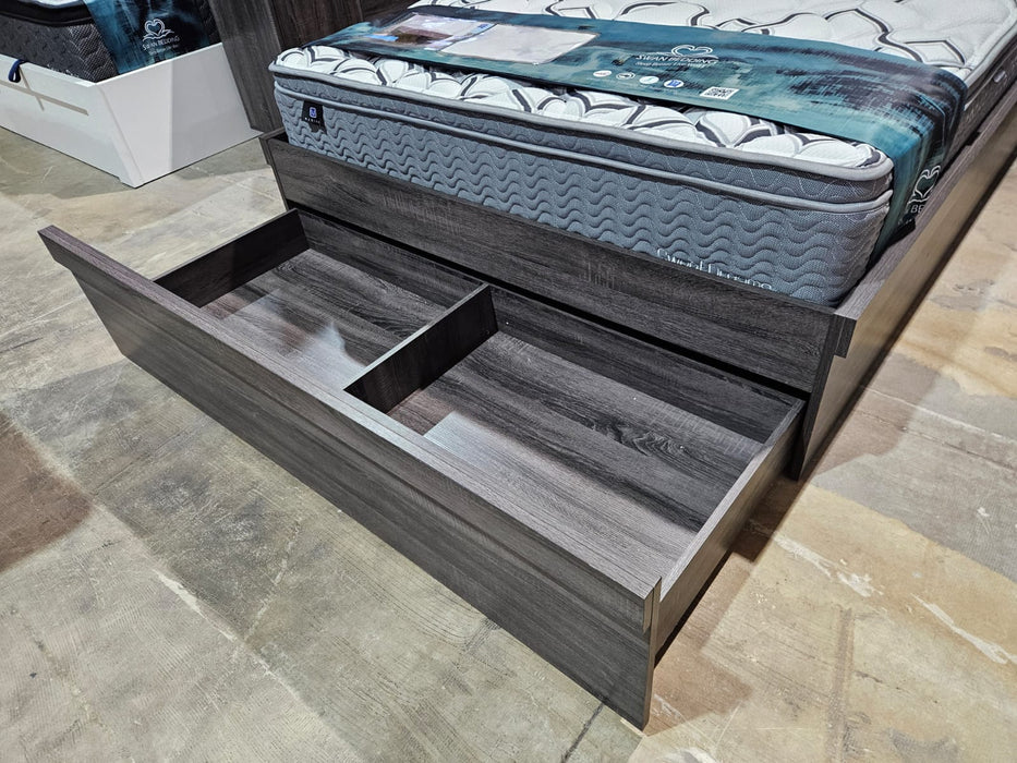 Boston King Single Bed - PRE ASSEMBLED