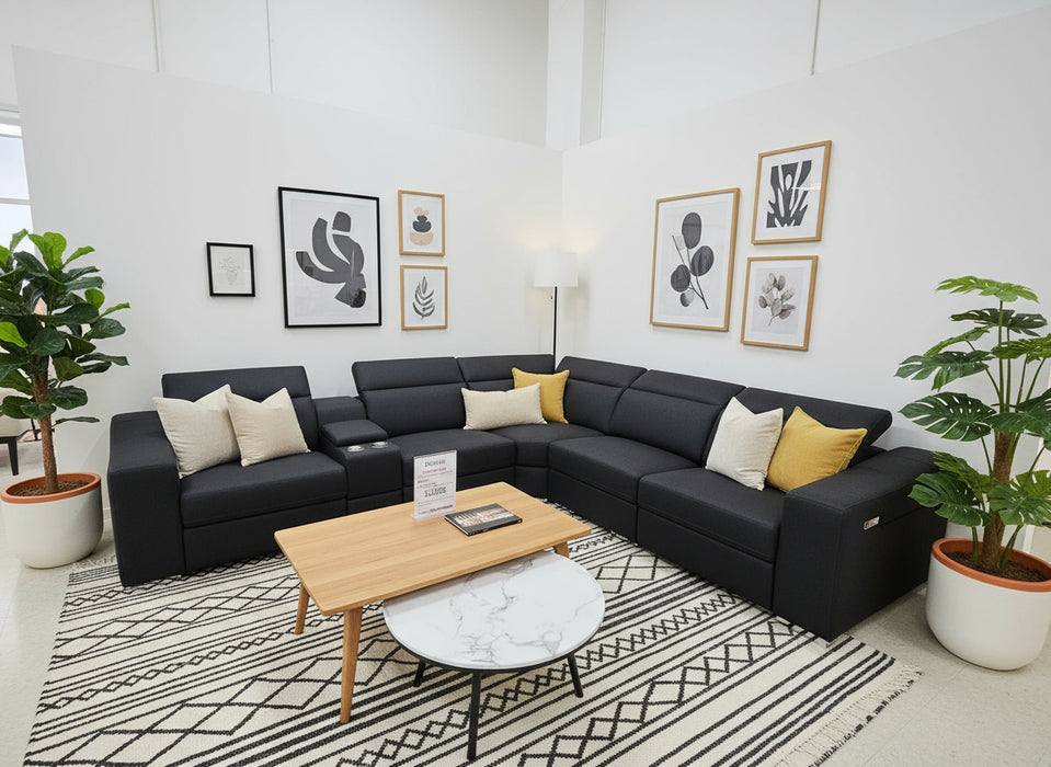 Academy Medium Size Corner Power End Recliners