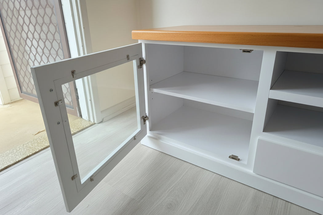 Moore Solid Timber Entertainment Unit - SYDNEY Made