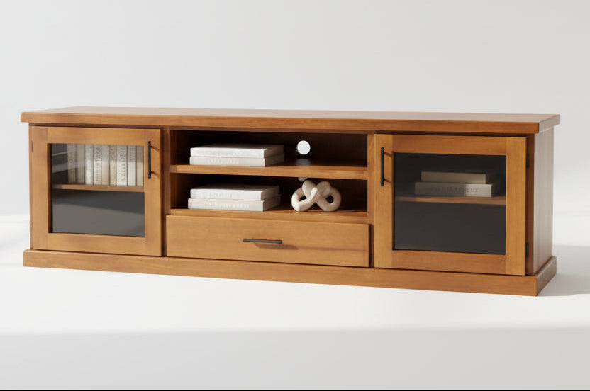 Moore Solid Timber Entertainment Unit - SYDNEY Made