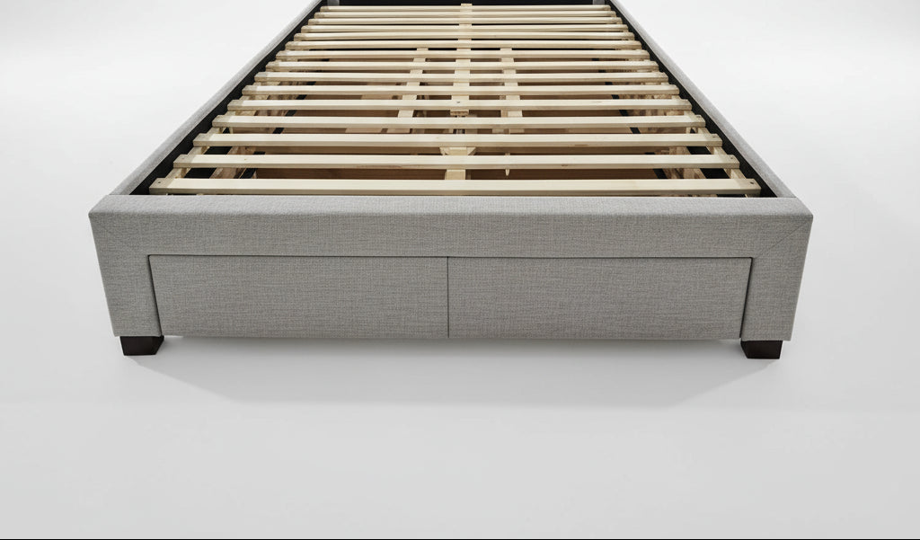 Carla Bed Frame Fabric Storage Drawers