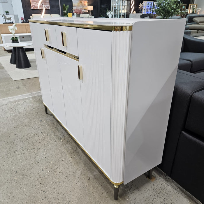 Amarelle 4 Door Shoe Cabinet FULLY ASSEMBLED