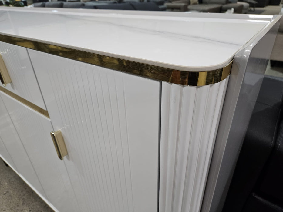 Amarelle 4 Door Shoe Cabinet FULLY ASSEMBLED