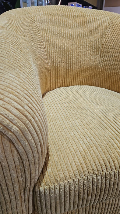 Australian Made Jumbo Corduroy Tub Chair | Modern Accent Chair | LJ Bedding Furniture