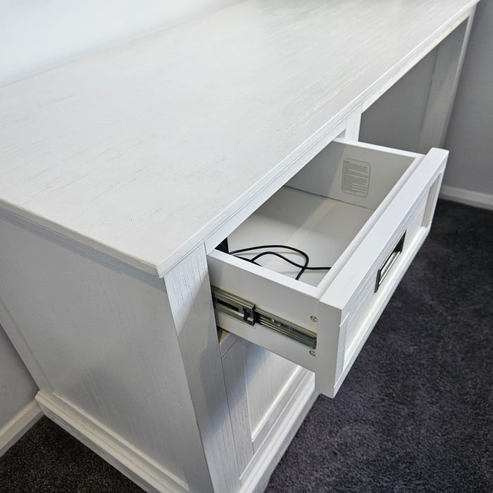 Coastal White Study Desk 150cm