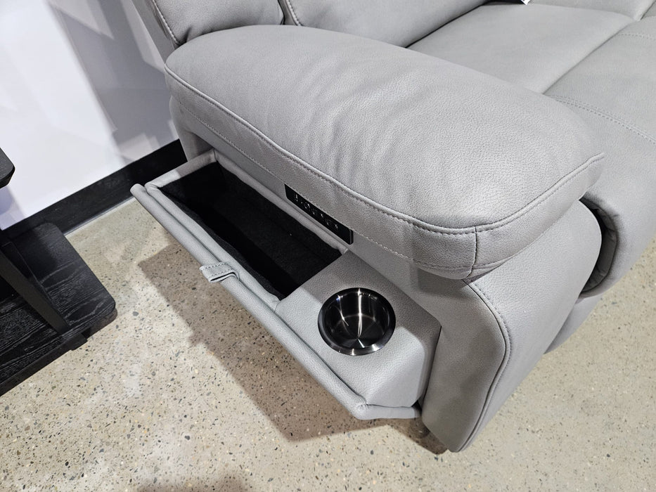 Hudson 3 + 2 Fabric Powered Recliner Lounge Suite