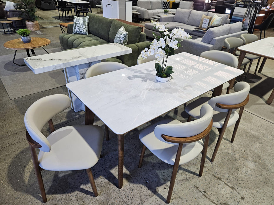 Newport 6 Seater Dining Table & Chair Set