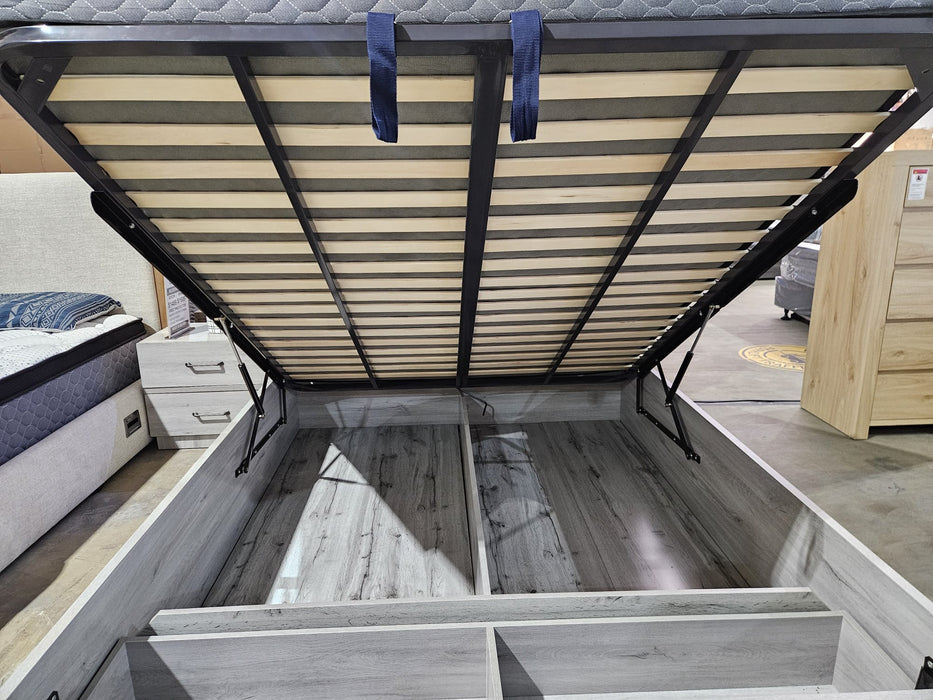 Wattle Storage Gas Lift Bed