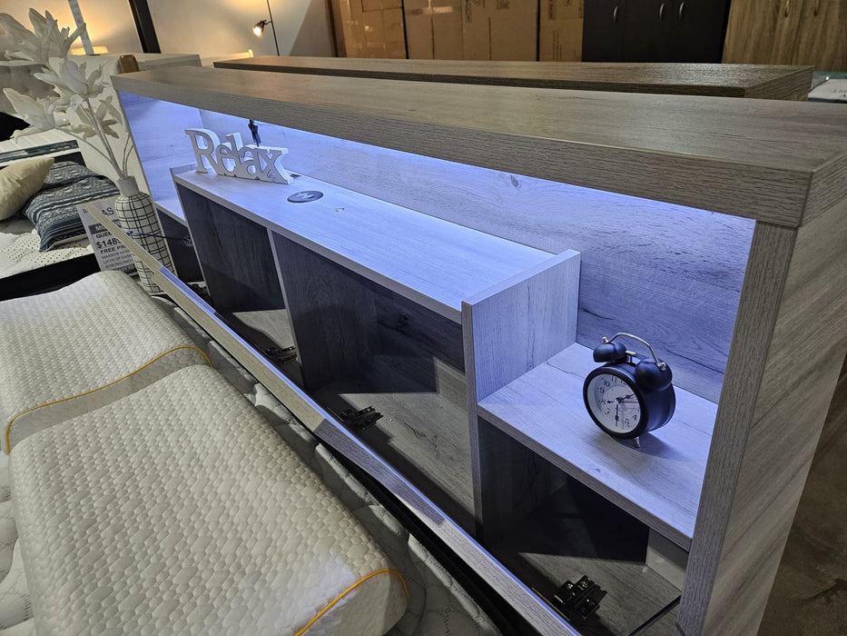 Wattle Storage Gas Lift Bed