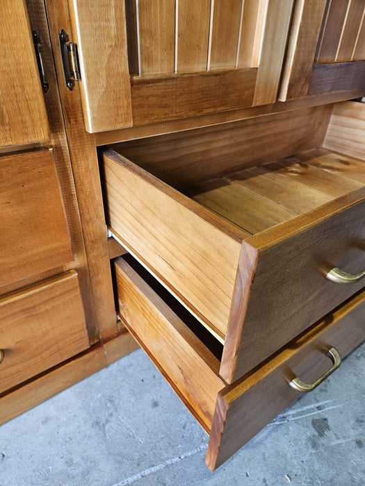 Hudson Large 3 Door Australian Made Timber Robe 180cm