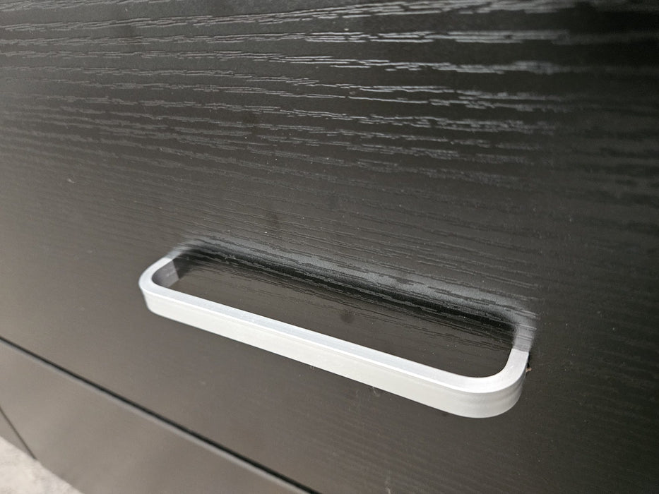 Reef Sliding Door Robe Black 160cm